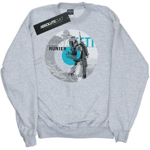Star Wars Womens/Ladies Boba Fett Bounty Hunter Circle Sweatshirt
