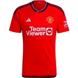 Adidas Manchester United Fc 23/24 Short Sleeve T-shirt Home Rood XL