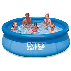 Intex Zwembad Easyset Inlcusief Filterpomp 305x76 Cm Inclusief 12V Filterpomp