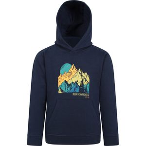 Mountain Warehouse Kinder/Kids Berglandschap Hoodie (158) (Marine)