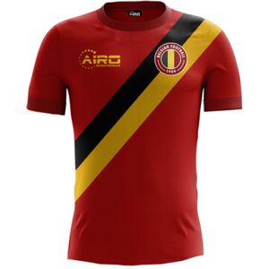 2022-2023 Belgium Home Concept Football Shirt - Adult Long Sleeve