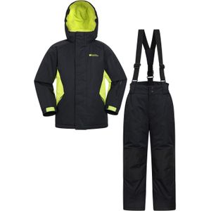 Mountain Warehouse Set kinder/kinder ski-jas & -broek (140) (Zwart)