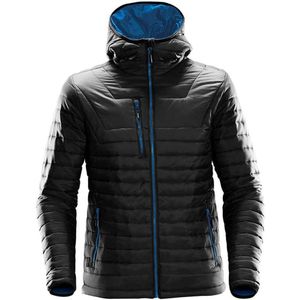 Stormtech Thermisch gewatteerde jas voor heren (M) (Zwart/Marineblauw)
