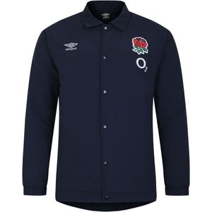 Umbro Heren 23/24 Engeland Rugby Coach Jas (XL) (Navy Blazer)