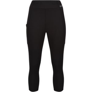 Regatta Dames/Dames Holeen Stretch Ademende 3/4 Legging (36 DE) (Zwart)