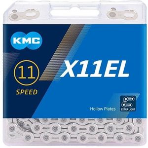 KMC ketting X11EL silver 118s