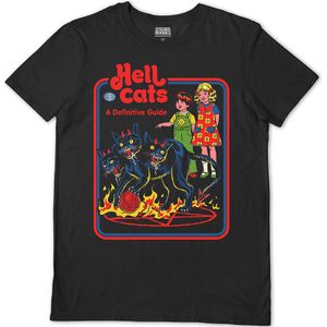 Steven Rhodes Unisex Adult Hell Cats T-Shirt