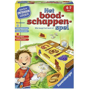 Ravensburger Boodschappenspel - Leer spelenderwijs omgaan met geld - Voor kinderen van 4-7 jaar - 2-4 spelers - 20-30 minuten speeltijd