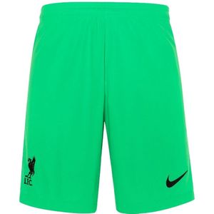 Liverpool 2021-2022 Home Goalkeeper Shorts (Green) - Kids