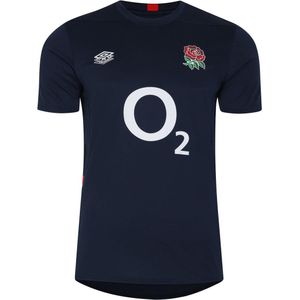 Umbro Kinderen/Kids 23/24 Engeland Rugby Sport T-shirt (140) (Marineblazer/jurkblauw/scharlakenrood)