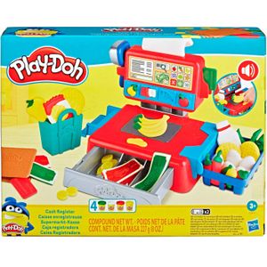 Play-Doh Kassa + 4 Potjes Klei + Geluid