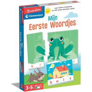 Leer letters en woordjes met Clementoni Education Mijn Eerste Woordjes - Geschikt voor kinderen van 3-5 jaar