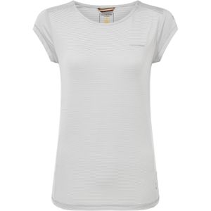 Craghoppers Dames/dames Atmos T-Shirt met korte mouwen (32 DE) (Maangrijs)
