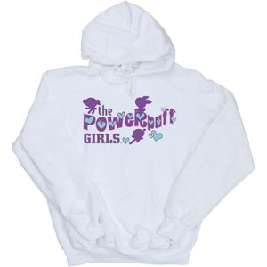 The Powerpuff Girls Girls Purple Logo Hoodie