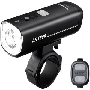 Ravemen LR1600 fiets koplamp | Intelligente Dagrijverlichting | Afstandsbediening | 1600 lumen | Brede lichtstraal