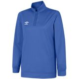 Umbro Dames/Dames Club Essential Sweatshirt met halve rits (XL) (Koningsblauw)