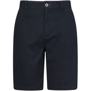 Mountain Warehouse Heren Biologische Chino Shorts (42R) (Marine)