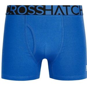 Crosshatch Heren Typan Boxershorts (Pack of 3) (XL) (Teal)