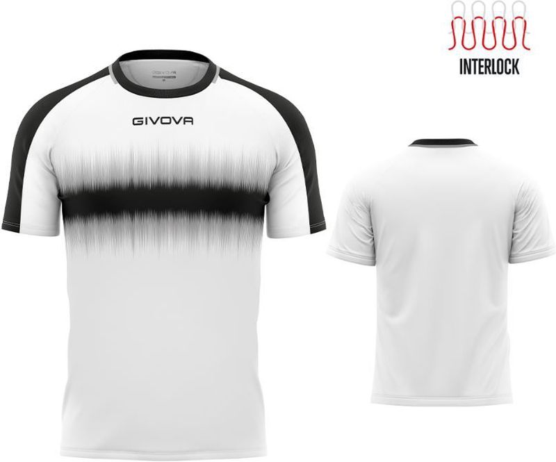 Givova Radio T-shirt Met Korte Mouwen Wit Man
