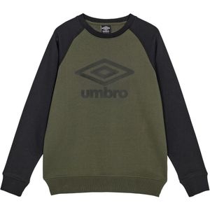 Umbro Heren Core Raglan Sweatshirt (XL) (Bosnacht/Zwart)