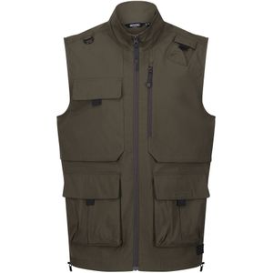 Regatta Heren licht heren Packaway Gilet (S) (Donkere Khaki)