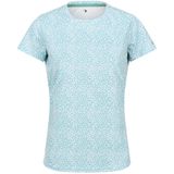 Regatta Dames/Dames Fingal Editie Ditsy Print T-shirt (46 DE) (Bristol Blauw)