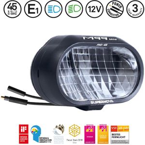 SUPERNOVA M99 Mini Pro 45 Koplamp voor e-bike, E1