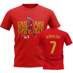 Cristiano Ronaldo Portugal Player Tee (Red)
