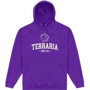 Terraria Unisex Adult Sinds 2011 Hoodie (3XL) (Paars)