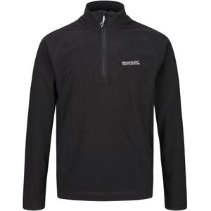 Regatta Great Outdoors - Heren Montes Fleece Sweater met Trechter Nek (XL) (Zwart)