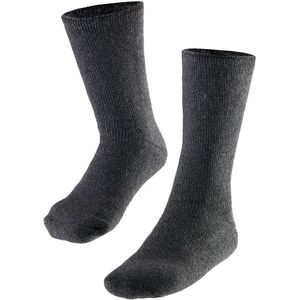 Thermo sokken heren - 4-Paar - Medium Grijs - Hoge dichtheid