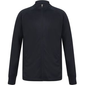 Finden & Hales Heren Gebreide Tracksuit Top (3XL) (Marine/Navy)