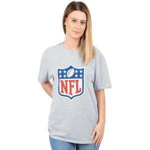 NFL Dames/Dames Schild T-Shirt (S) (Grijs/Blauw/Rood)