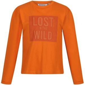 Regatta Kinderen/Kinderen Wenbie III T-shirt met lange mouwen (140) (Herfst Esdoorn)