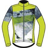 Loeffler wielrenshirt lange mouwen M Bike L/S Jersey Floes - Groen