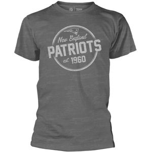 NFL Unisex volwassen New England Patriots T-shirt (M) (Grijs)