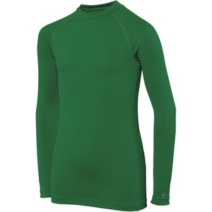 Rhino Childrens Boys Lange Mouw Thermisch Ondergoed Basislaag Vest Top (5-6 Jahre) (Fles groen)