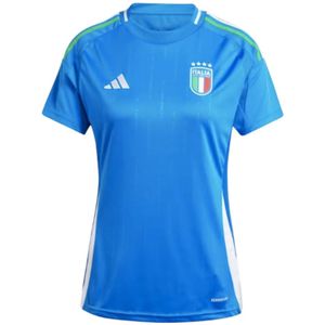 Adidas Italy 23/24 Short Sleeve T-shirt Home Blauw XS