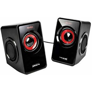 Gaming Speakers Mars Gaming MS1 MS1 Zwart Rood/Zwart