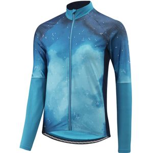 Loeffler wielrenshirt lange mouwen W Bike L/S Jersey Vapor dames - Blauw