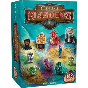 White Goblin Games Claim Kingdoms: Bordspel voor 2-4 spelers, 30 minuten speeltijd, vanaf 8 jaar
