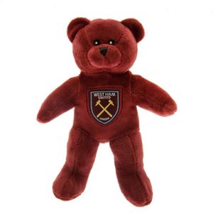 West Ham United FC Mini Bear Pluche Toy (20cm) (Rood)