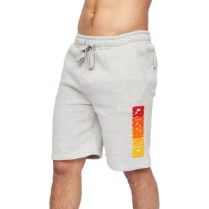 Crosshatch Heren Shorts met vlokken (XL) (Grijze Mergel)