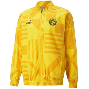 2022-2023 Man City Pre-Match Jacket (Yellow)