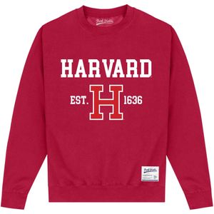 Harvard University Uniseks volwassen Sweatshirt Est 1636 (XXL) (Marron)