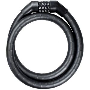 Trelock PK Pantserkabelslot code 360/100/19mm zwart