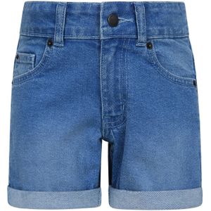 Mountain Warehouse Denim shorts voor kinderen (128) (Denim)