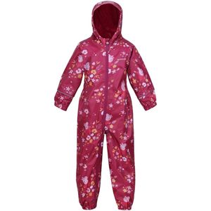 Regatta Kinder/Kinder Pobble Peppa Pig Puddle Suit (116) (Bessenroze/herfst)