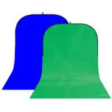 StudioKing Background Board BBT-10-07 Groen/Blauw 400x150 cm