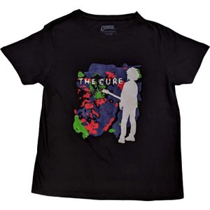 The Cure Dames/Dames Jongens huilen niet T-Shirt (S) (Zwart)